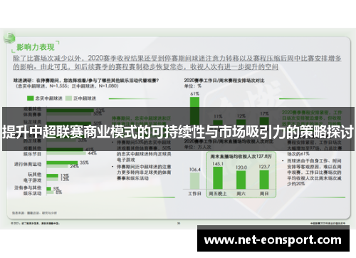 提升中超联赛商业模式的可持续性与市场吸引力的策略探讨